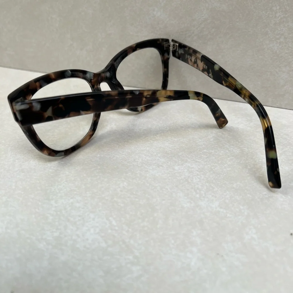 Warby Parker Tatum M 263 Eyeglasses Optical Frame Glasses Smoky Pearl Tortoise